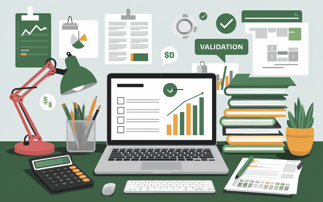 Scène de bureau moderne et productive