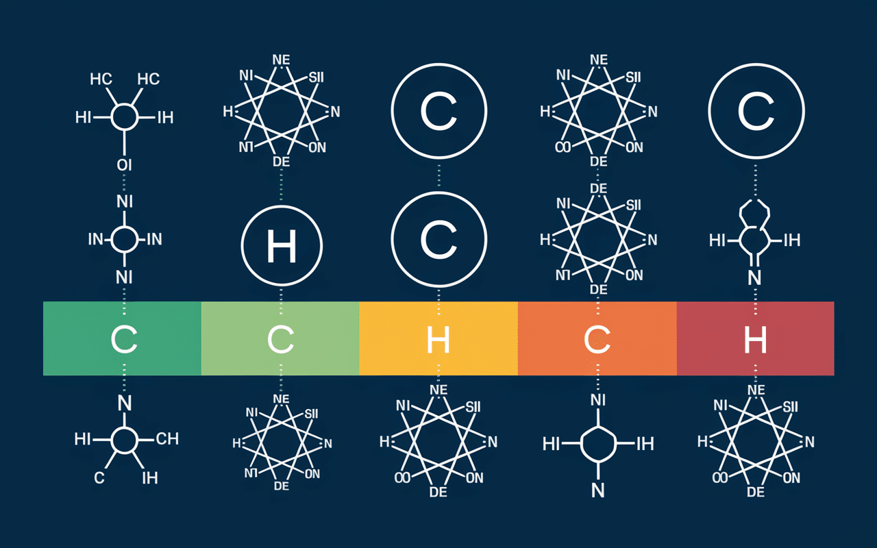 Facteurs énergie liaisons co-valence infographie