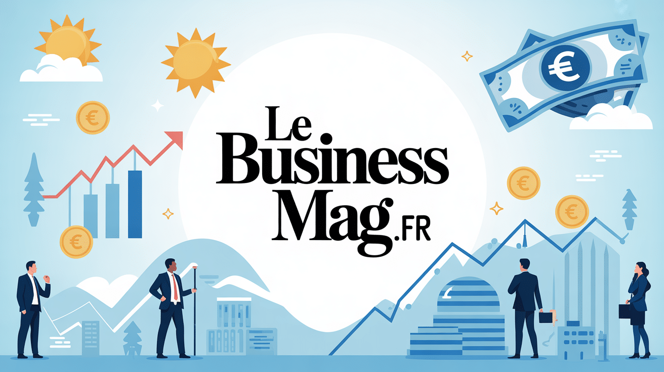 le business mag .fr illustration économie française