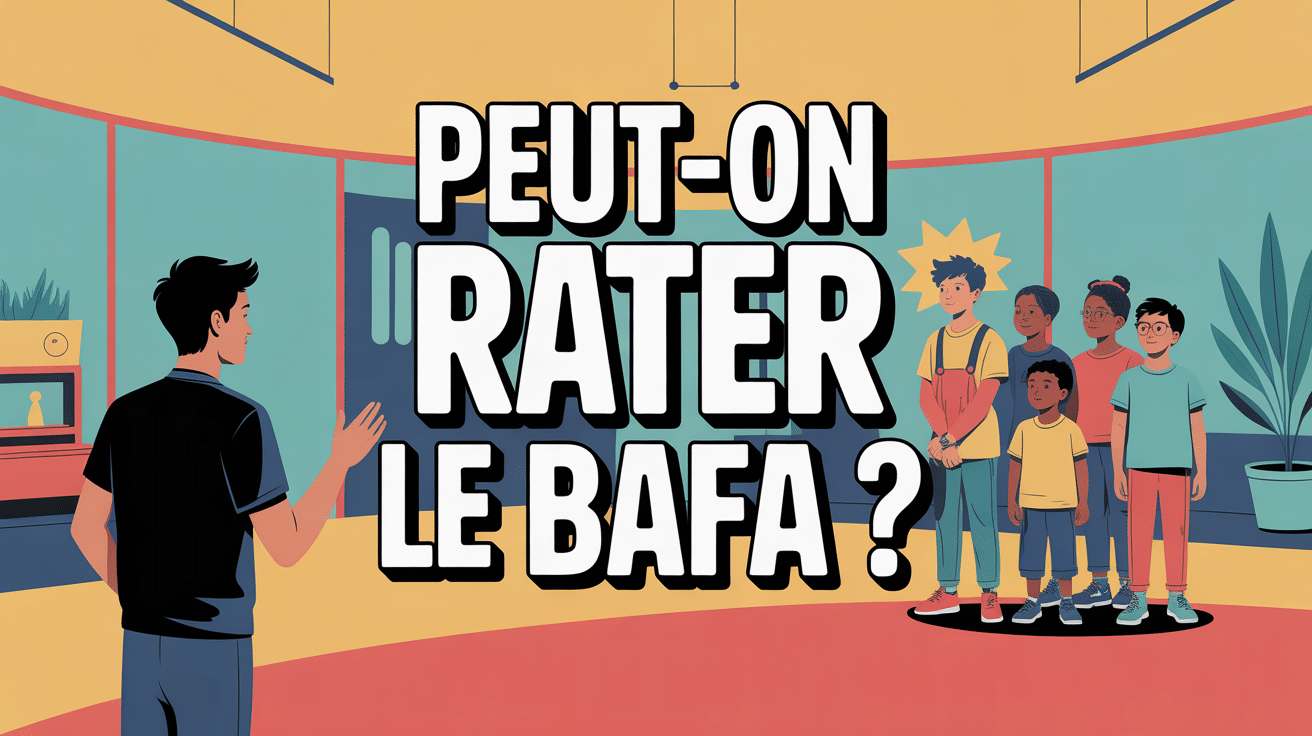 Peut-on rater le BAFA jeune animateur en centre de loisirs