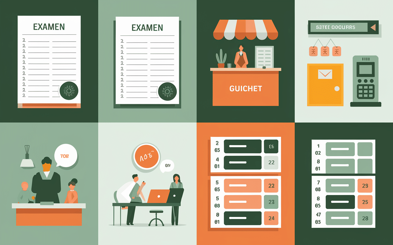 types sujets structure sujet examen employé administratif et d'accueil