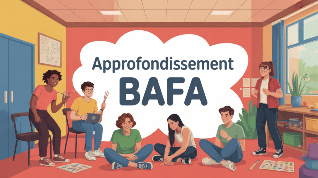 Illustration groupe animateurs approfondissement BAFA