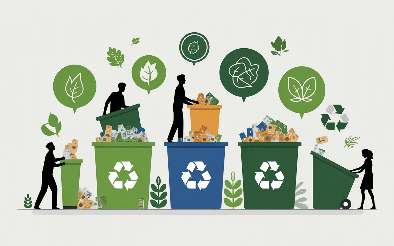 Centre recyclage dans quelle poubelle jeter le sopalin