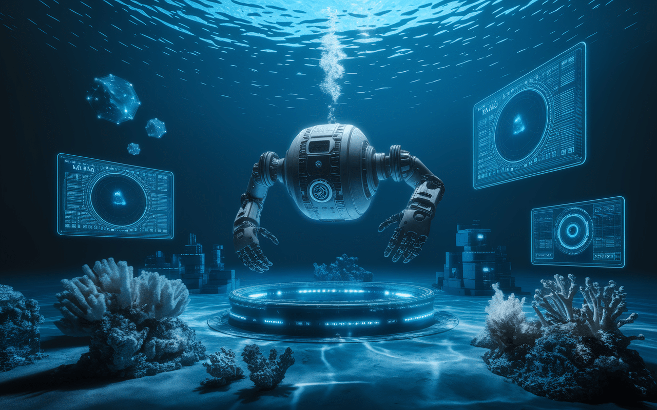 Robots et innovations deep offshore technology sous l’eau
