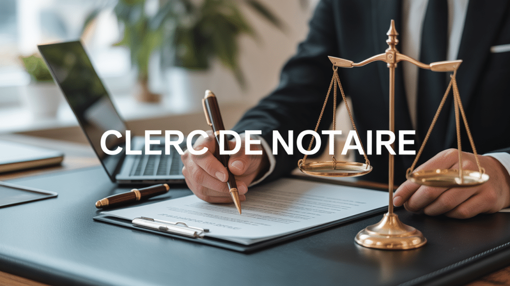 Bureau professionnel pour devenir clerc de notaire