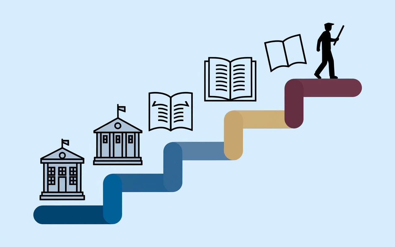 devenir greffier tribunal de commerce parcours étapes infographie