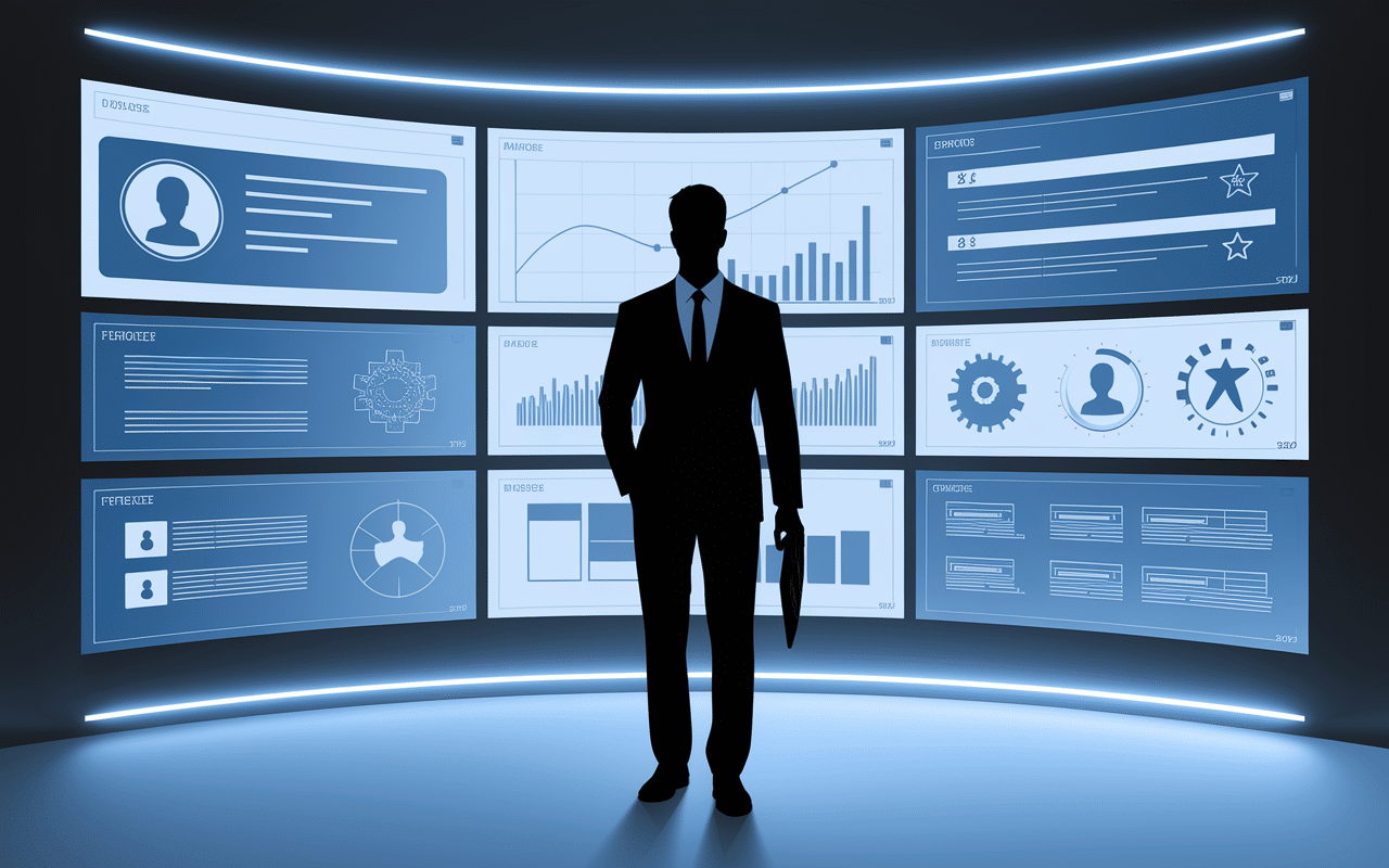 Emploirama candidat CV tableau bord graphique