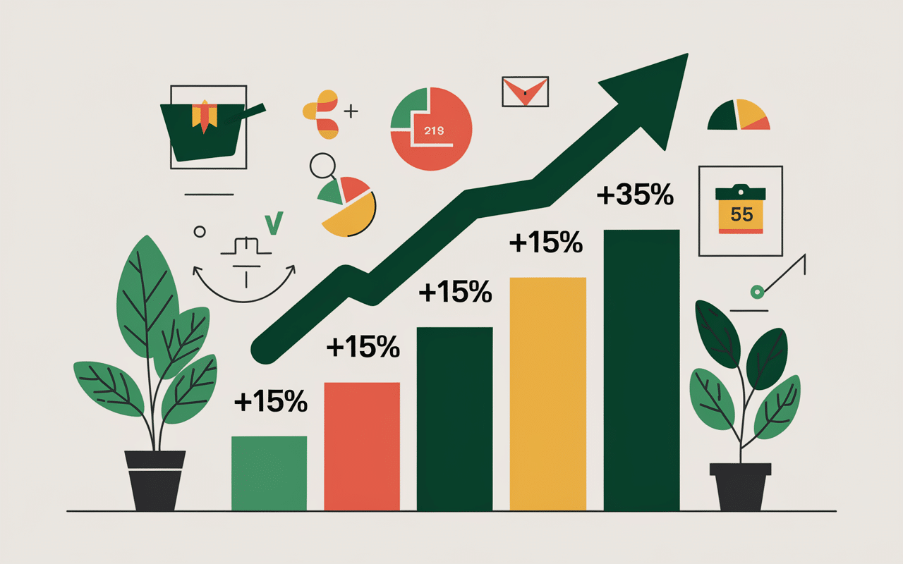 planogramme graphique performance croissance ventes