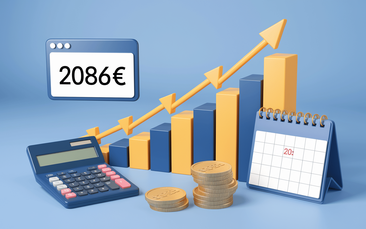 graphique montant smic belgique 2025 barre euro