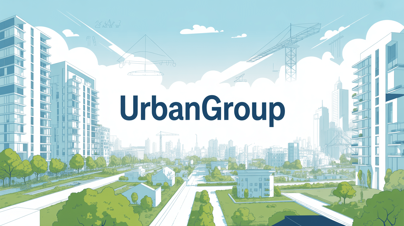Vue panoramique urbangroup immeubles neufs