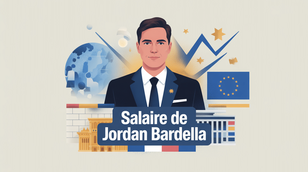 illustration rémunération jordan bardella politique europe