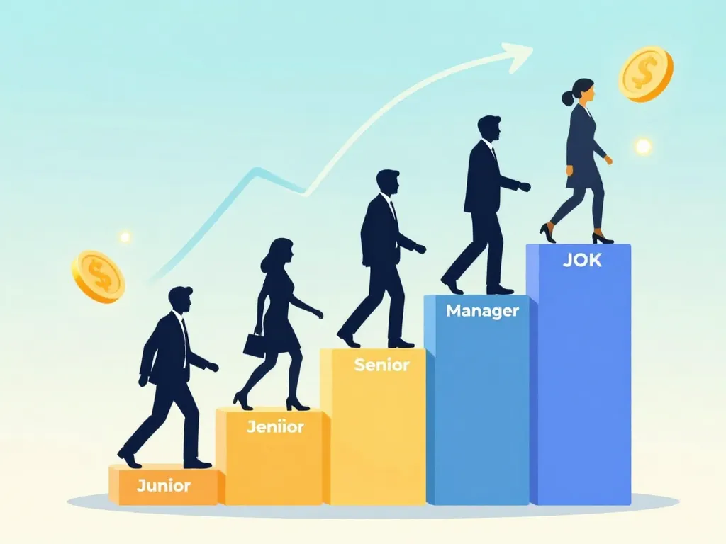 salaire actuaire progression carrière ladder