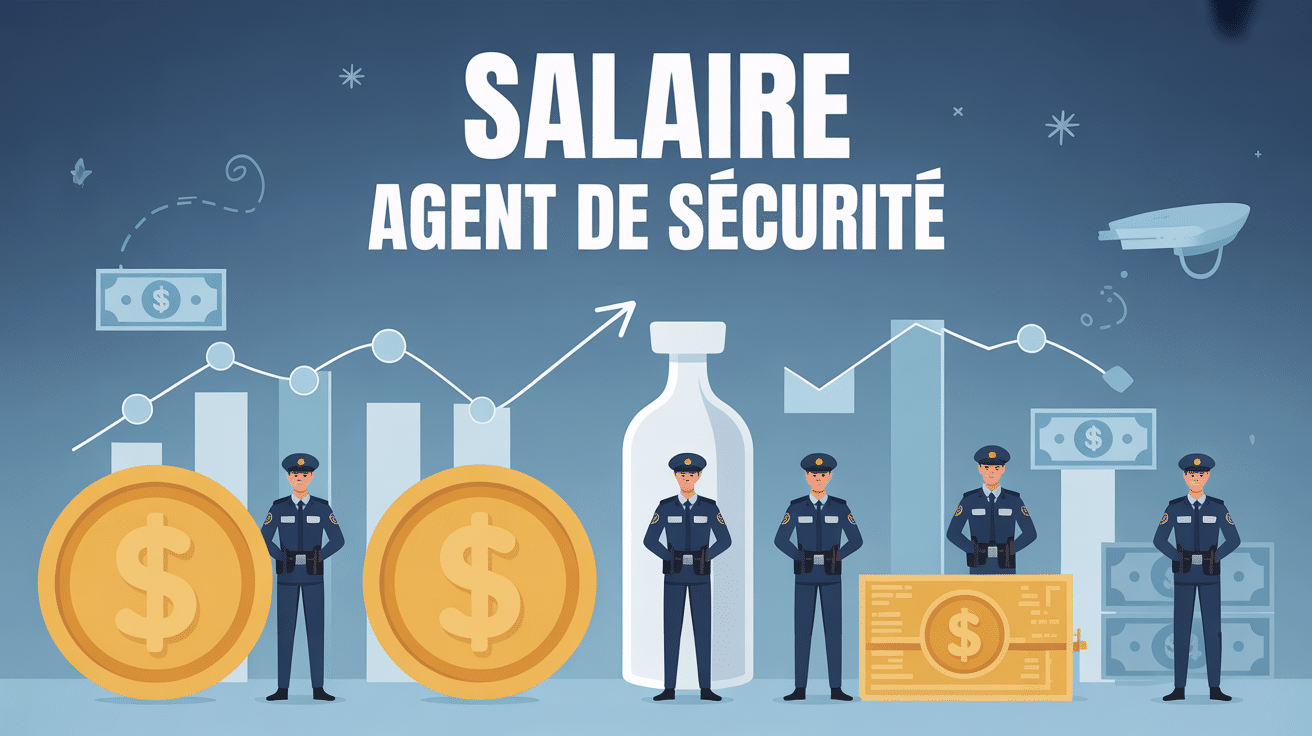 illustration salaire agent de sécurité France
