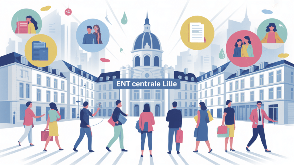 Illustration ent centrale Lille démarches administratives