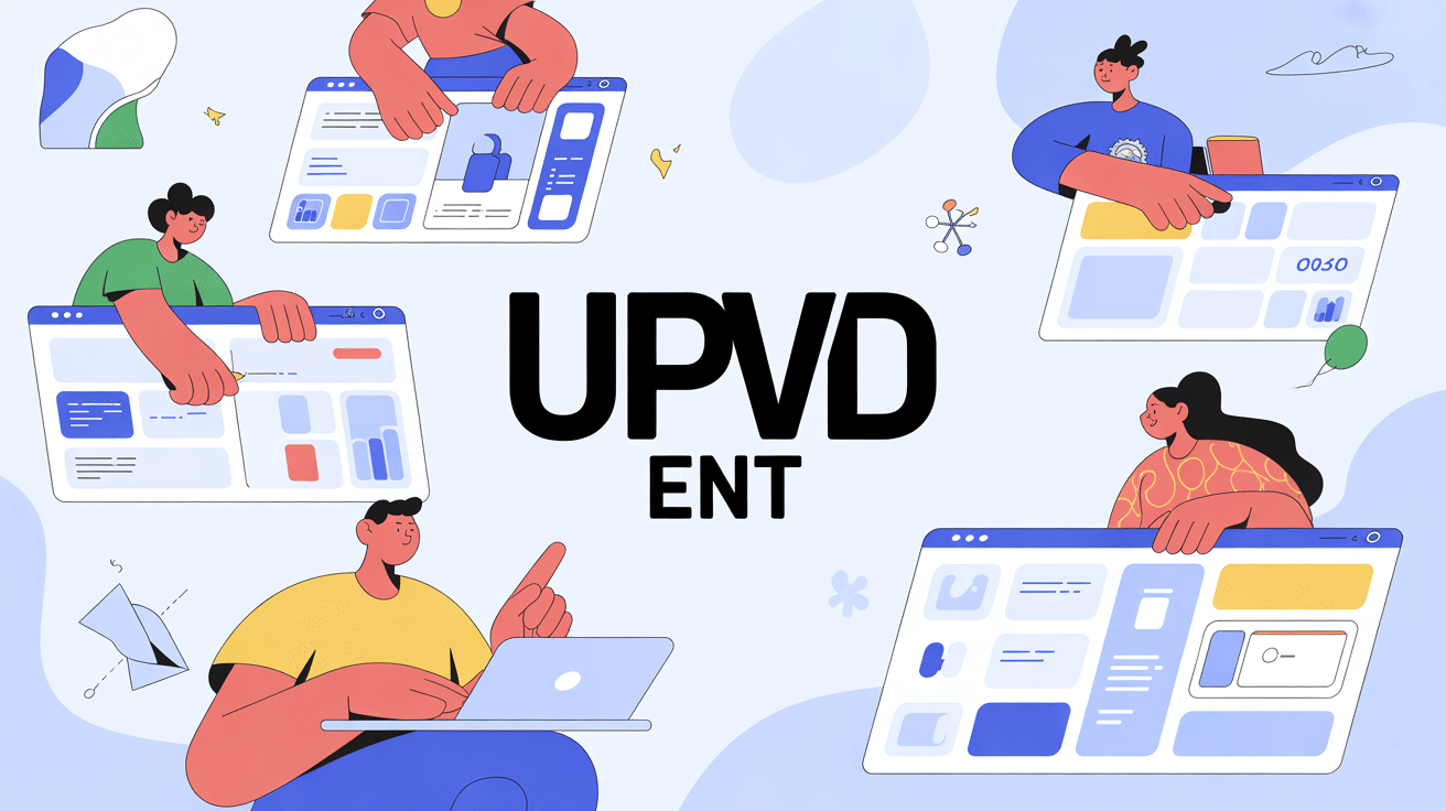 illustration portail numérique upvd ent