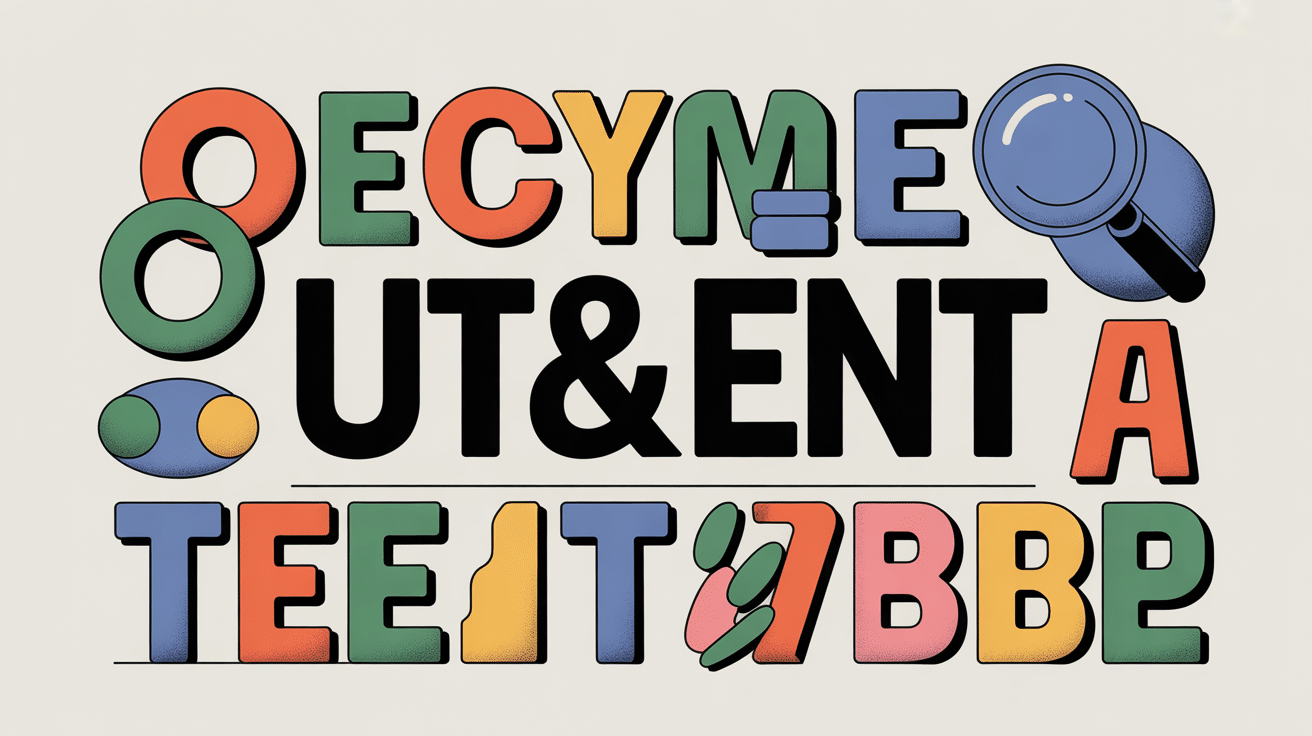 Analyse ut& ent en SEO illustration vectorielle