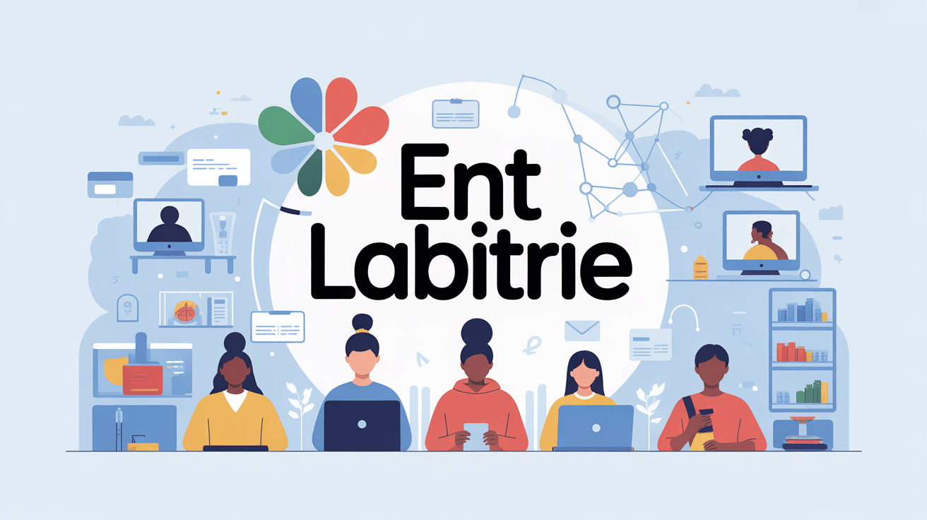 illustration ent labitrie élèves connexion plateforme