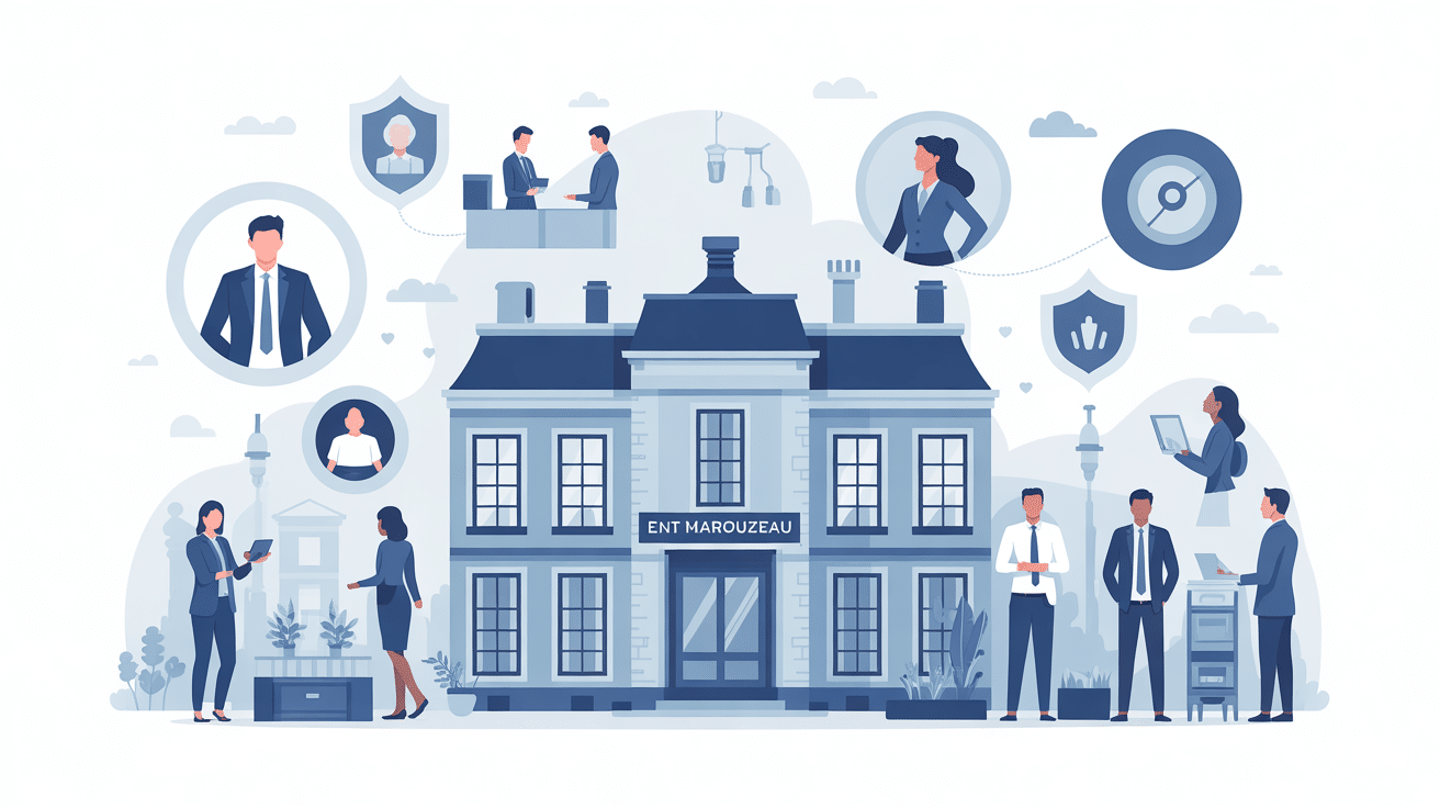 illustration ent marouzeau entreprise locale fiable