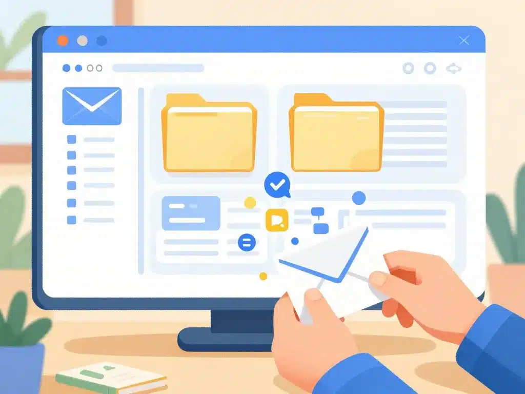 Organisation boîte mail webmail Normandie optimisée