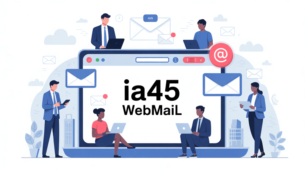 ia45 webmail illustration accès messagerie