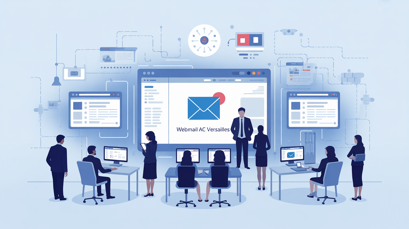webmail ac versailles écrans portail sécurisé