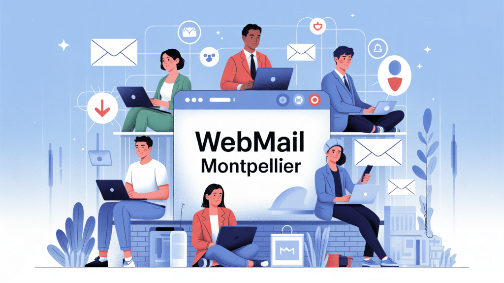 Illustration webmail montpellier utilisateurs sécurité
