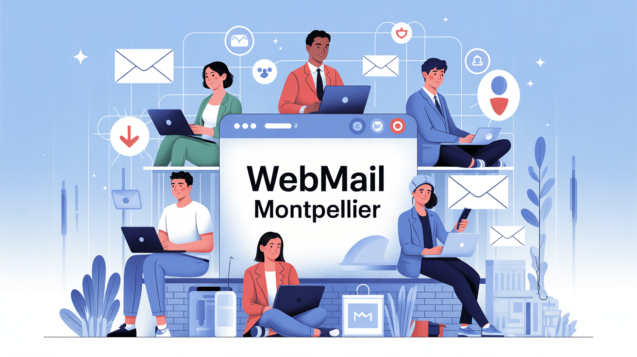 Illustration webmail montpellier utilisateurs sécurité