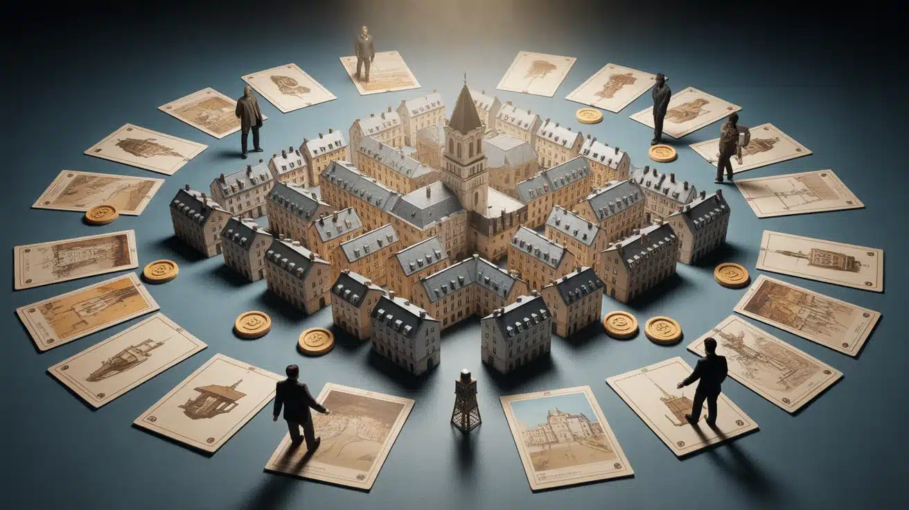 Citadelles, jeu de stratégie de cité et bluff