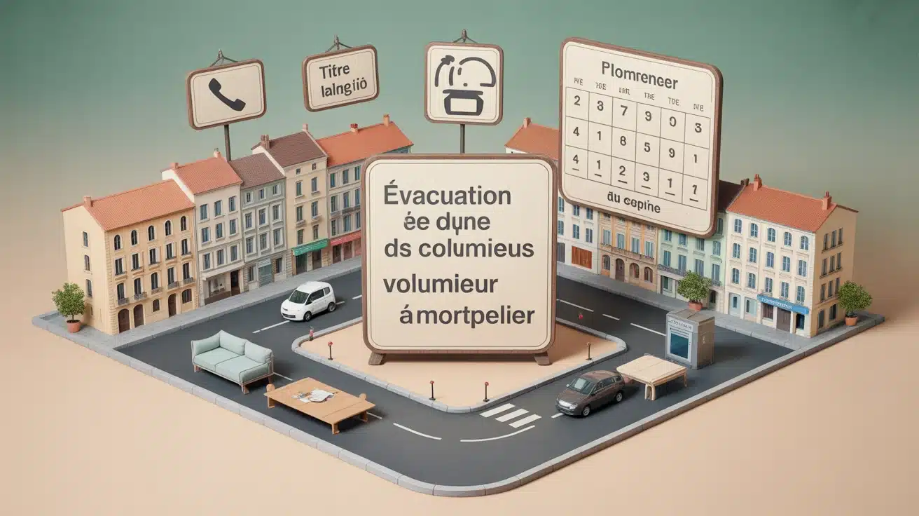 Enlèvement des encombrants à Montpellier : collecte légale 2 m³