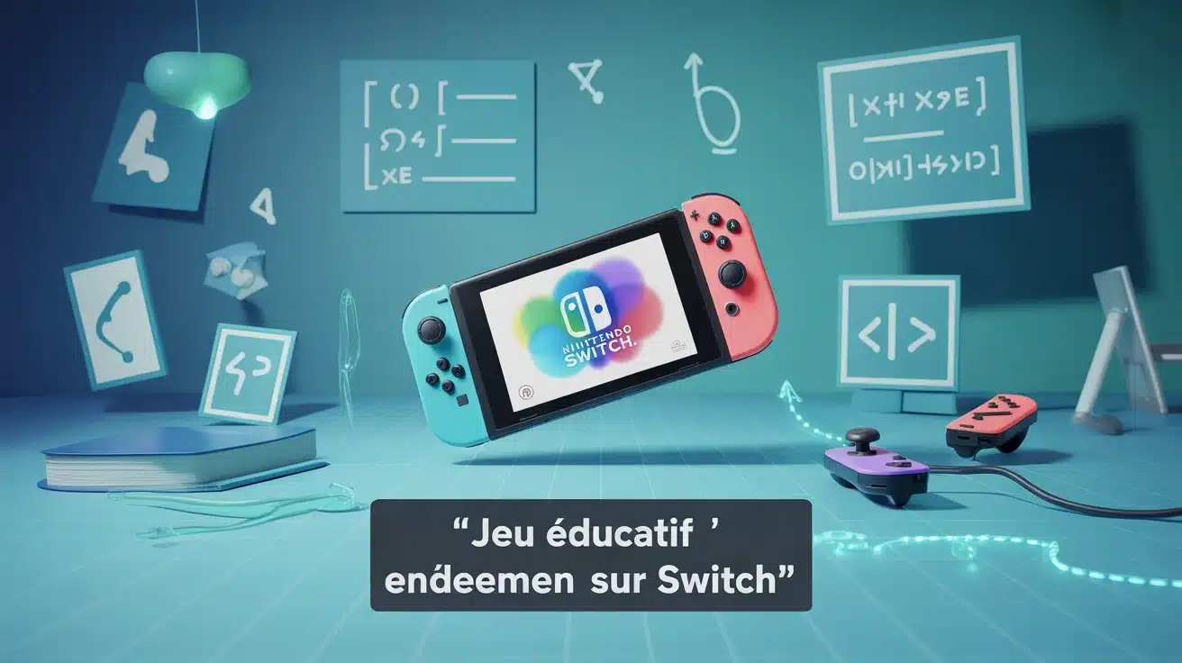 Jeu éducatif sur Switch : logique et calcul mental