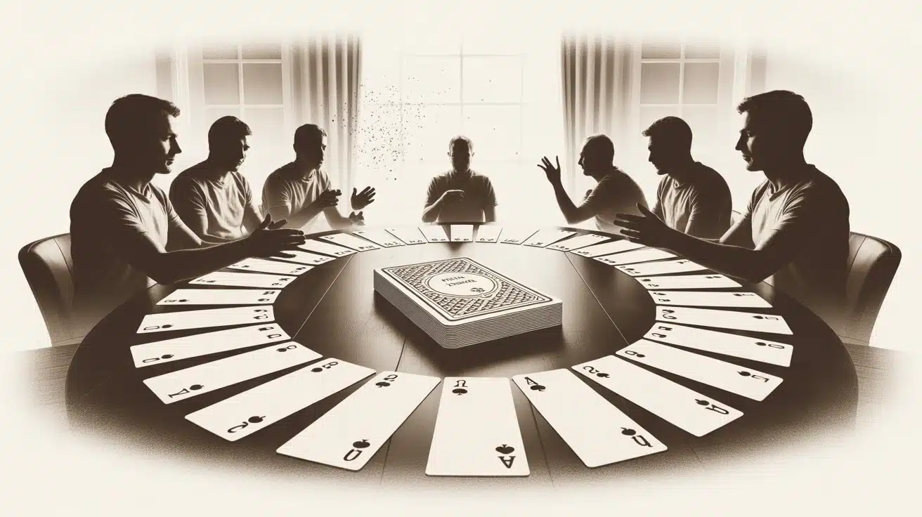 Image Pouilleux : carte orpheline et pioche