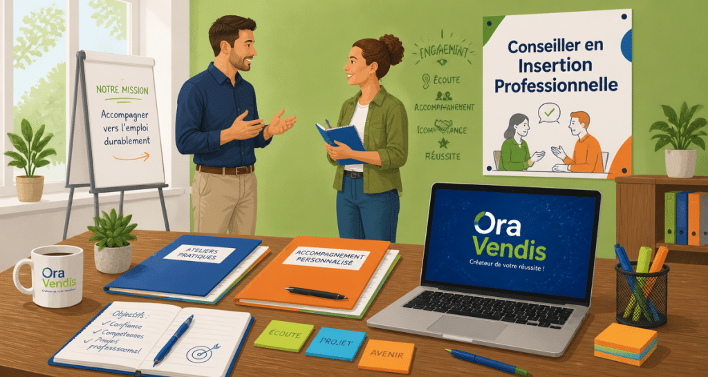formation conseiller en insertion professionnelle ora vendis salle de formation