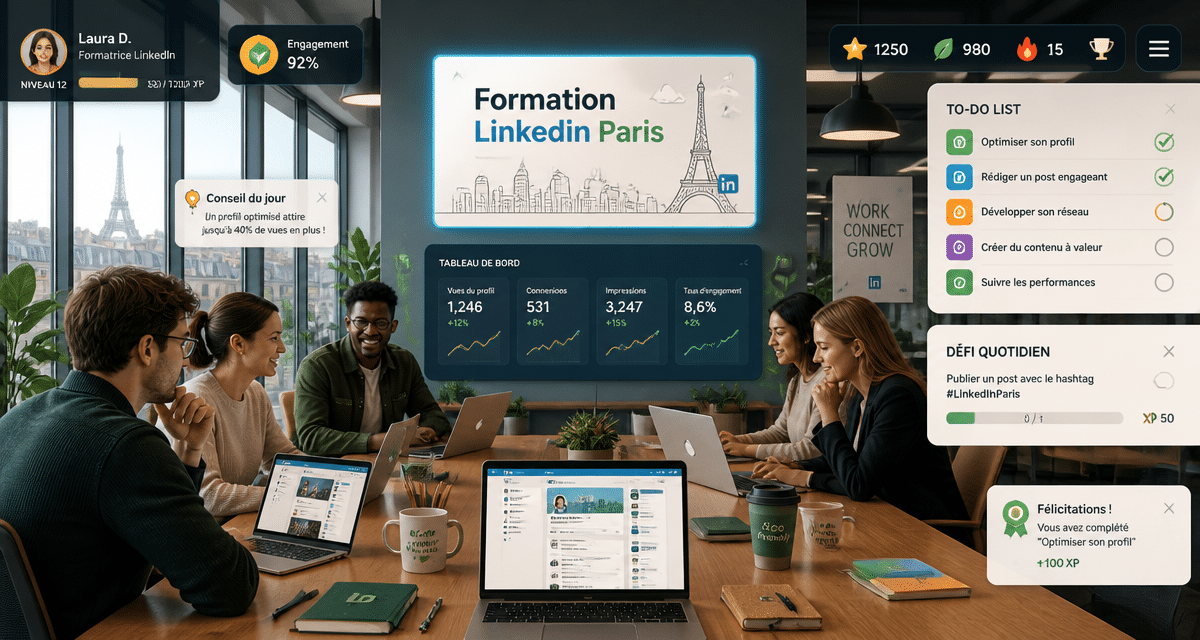 formations linkedin formation linkedin paris open space