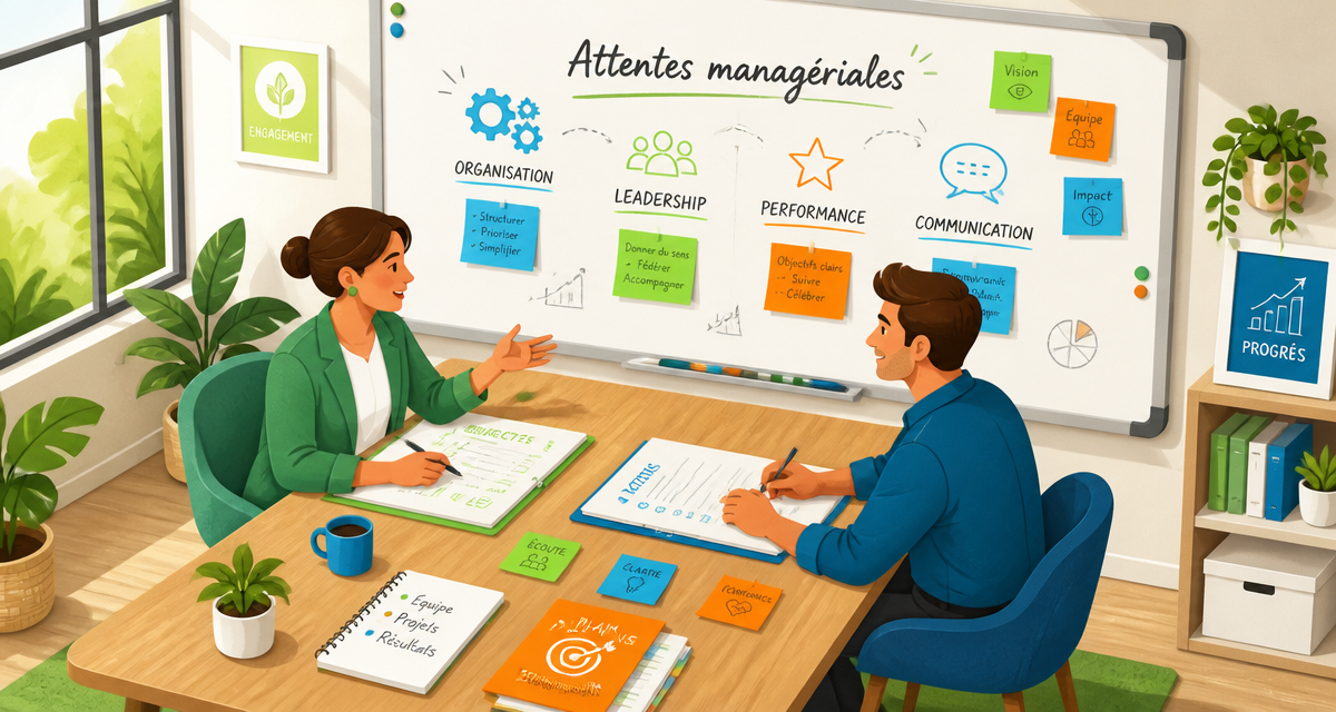 qu attendez vous de votre manager salle de réunion