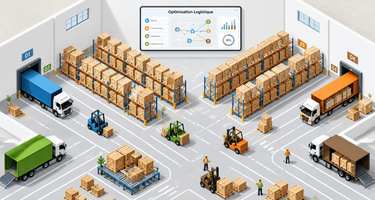 wk transport logistique entrepôt optimisé