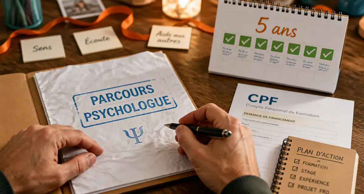 Devenir psychologue à 40 ans : 5 ans d’études et reconversion