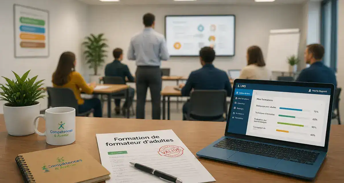 Formation formateur adulte : 3 parcours certifiants en salle de formation