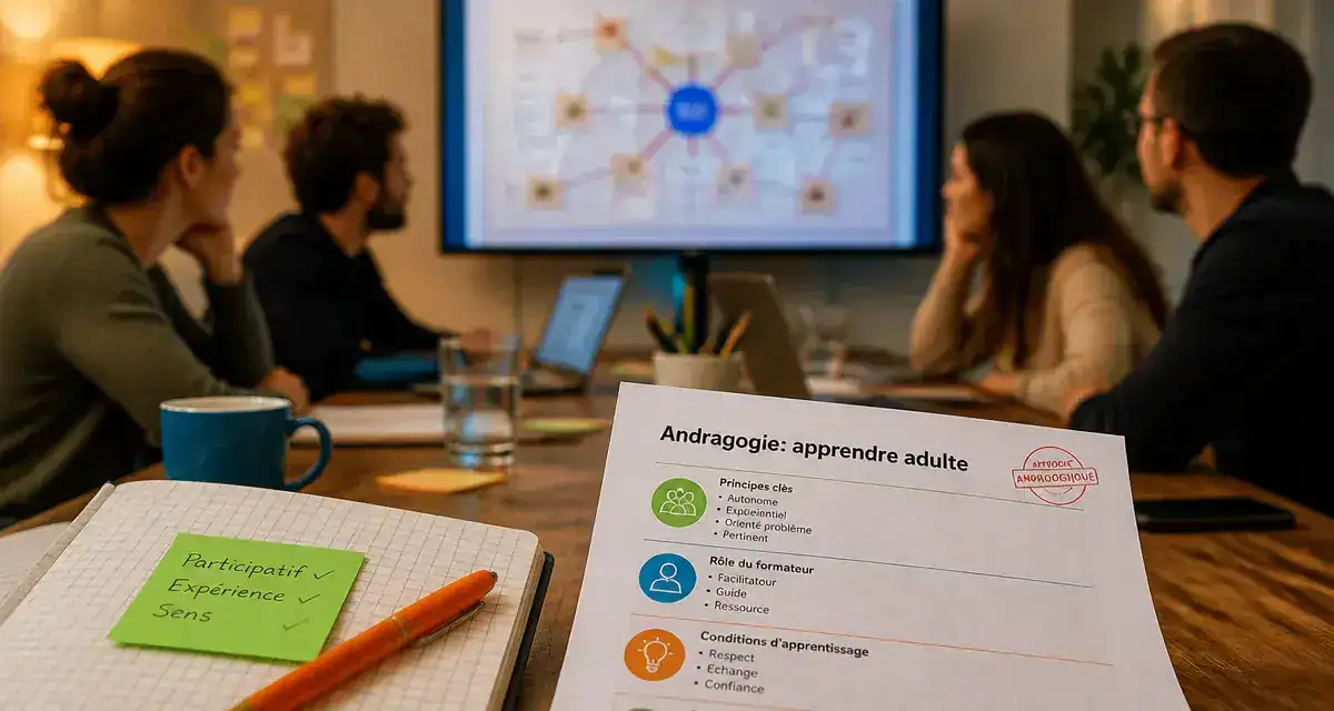 Andragogie def pour former des adultes : différences pédagogie