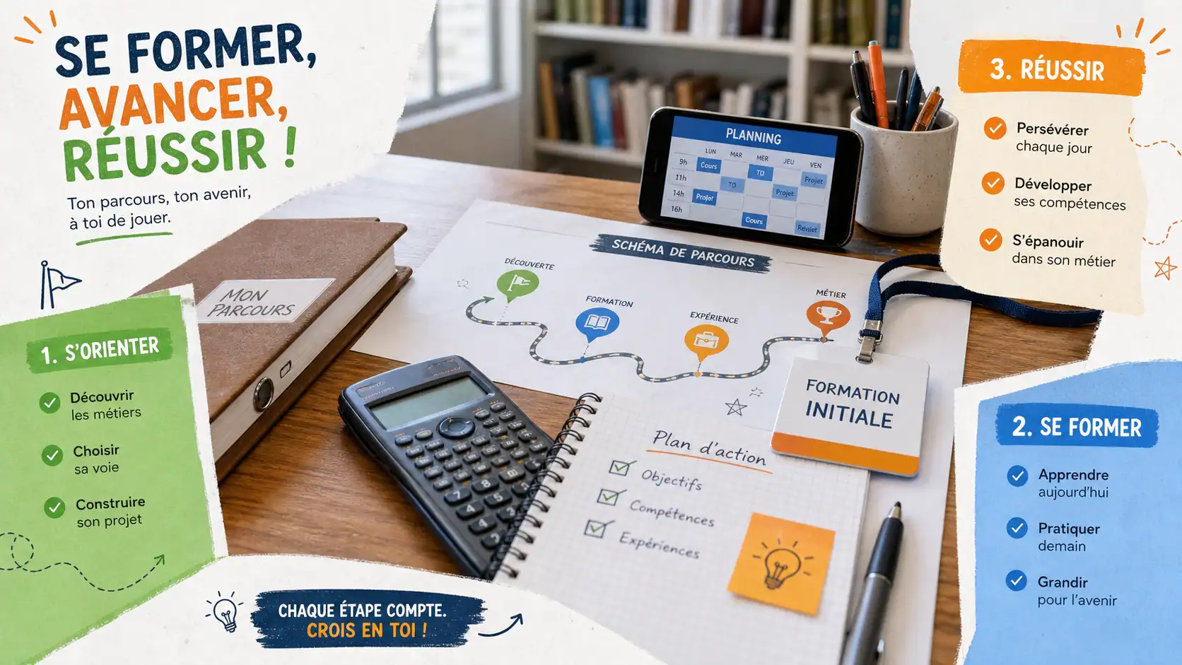 Formation en initiale : statut étudiant et parcours de formation