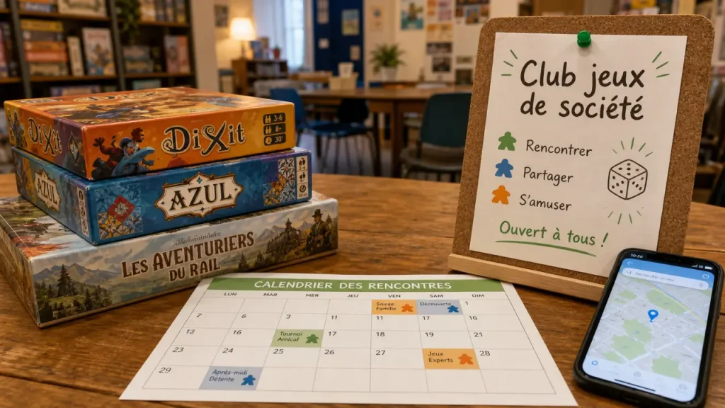 Club jeux de société autour de moi : trouver le bon lieu, vérifier les horaires et tester une première fois