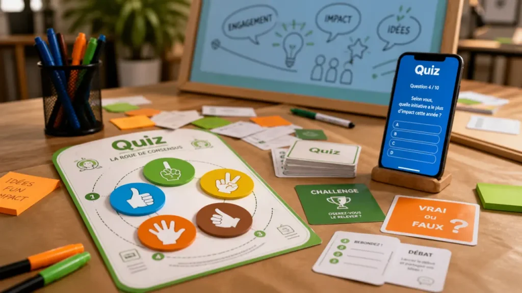 Jeux de formation : choisir le bon format selon l’objectif, le groupe et le temps disponible
