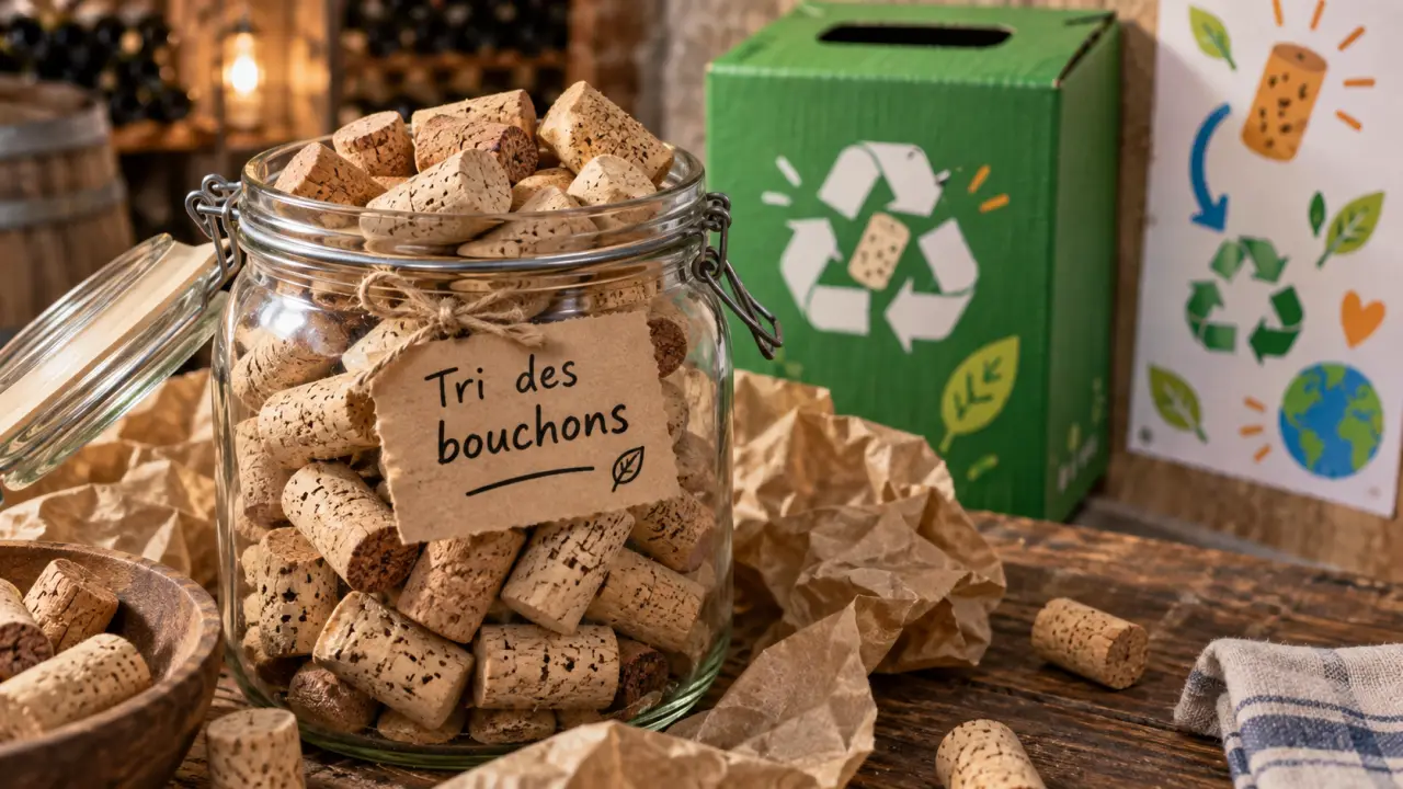 Bouchon liege recyclage : où déposer les bouchons