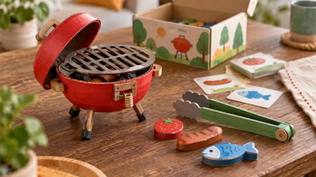 Barbecue Party de Goliath : un jeu d’adresse sans pile, dès 5 ans