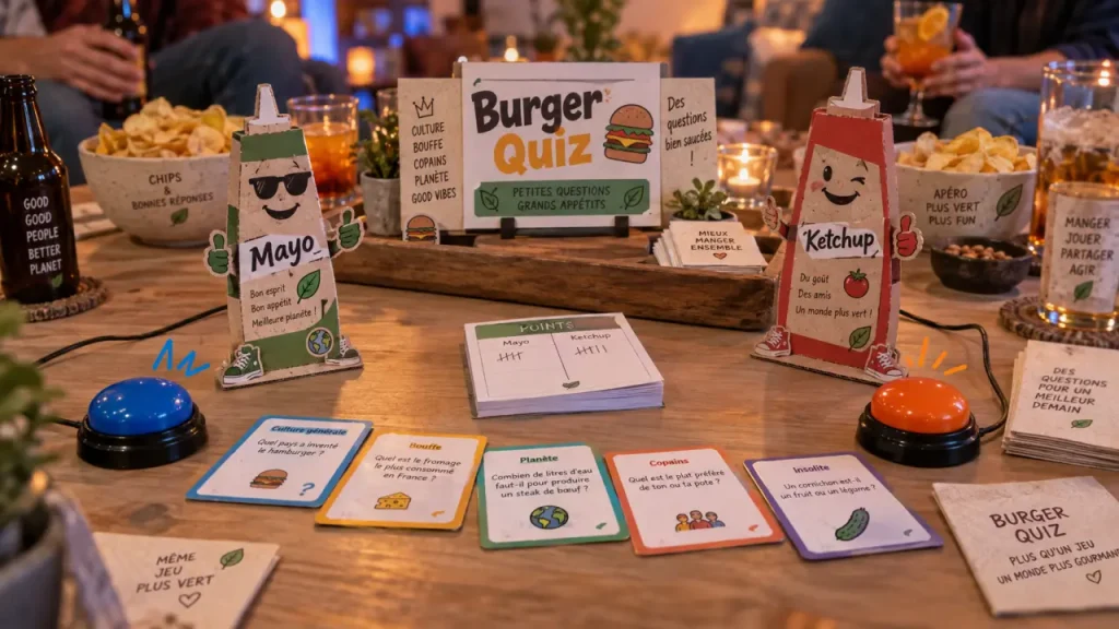 Burger Quiz : 4 épreuves, 25 Miams et une finale qui met la mémoire à l’épreuve